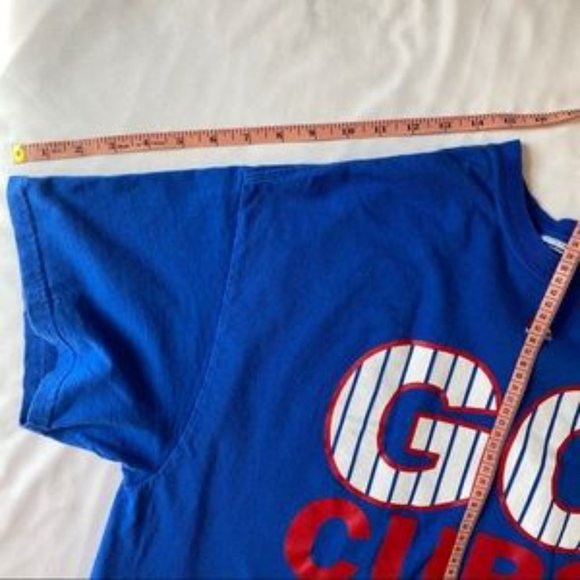 Chicago Cubs T Shirt Blue Men's L/XL - Picture 7 of 7